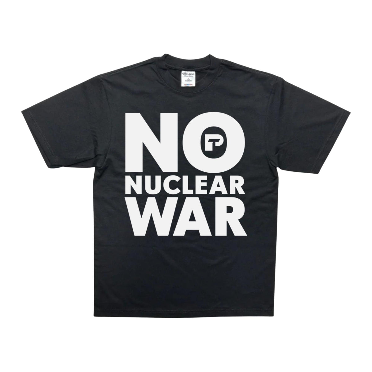 No Nuclear War Black T-Shirt