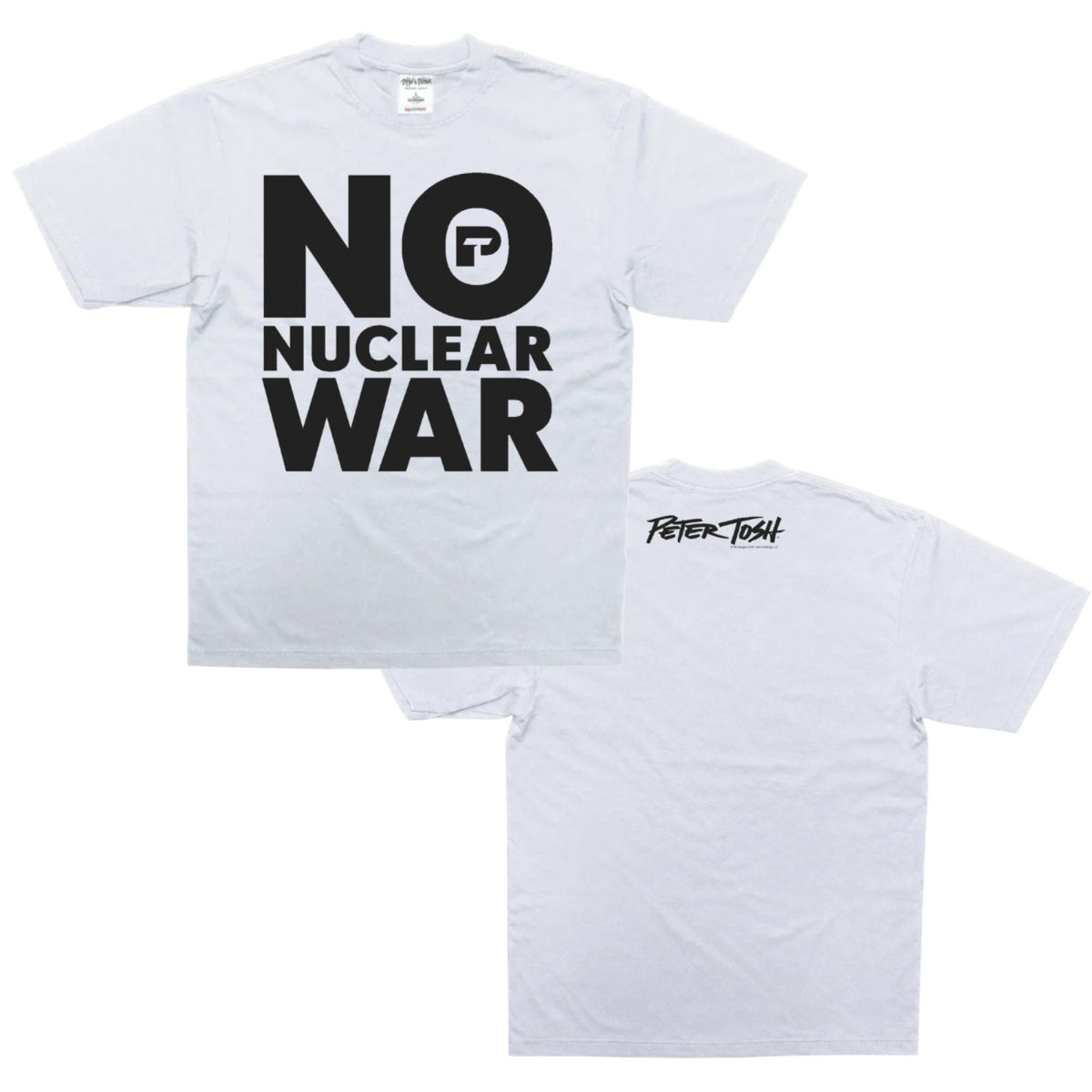 No Nuclear War White T-Shirt