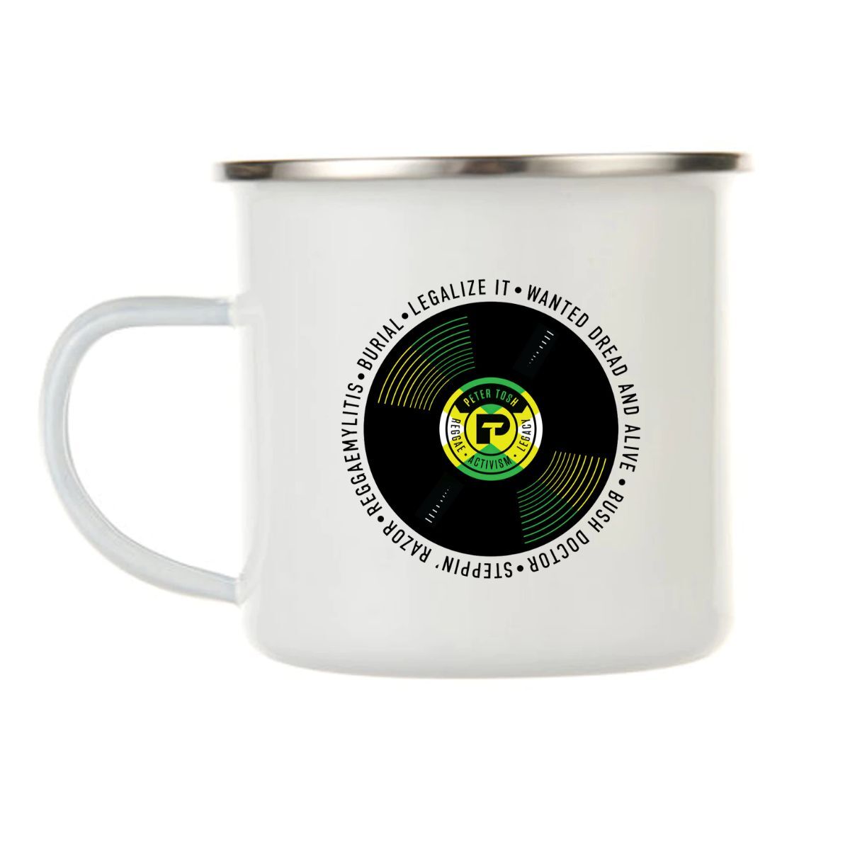 Vinyl Camping Mug