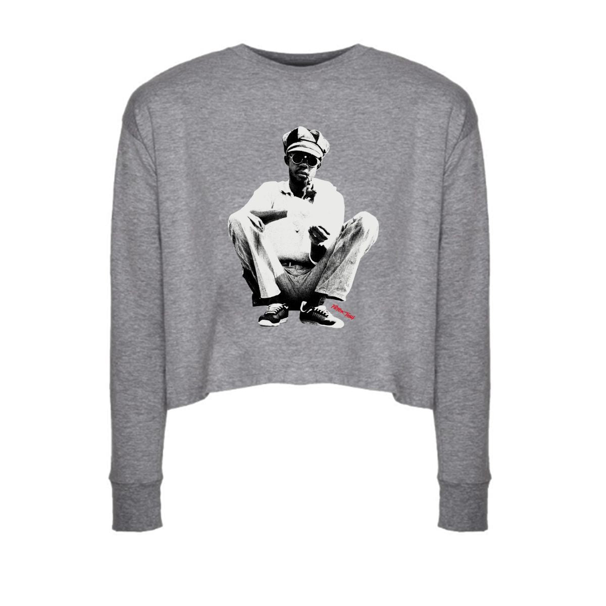 Squat Long Sleeve Crop Tee