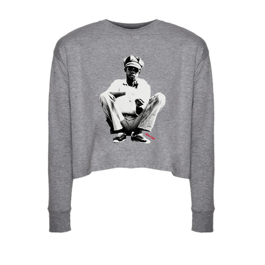 Squat Long Sleeve Crop Tee