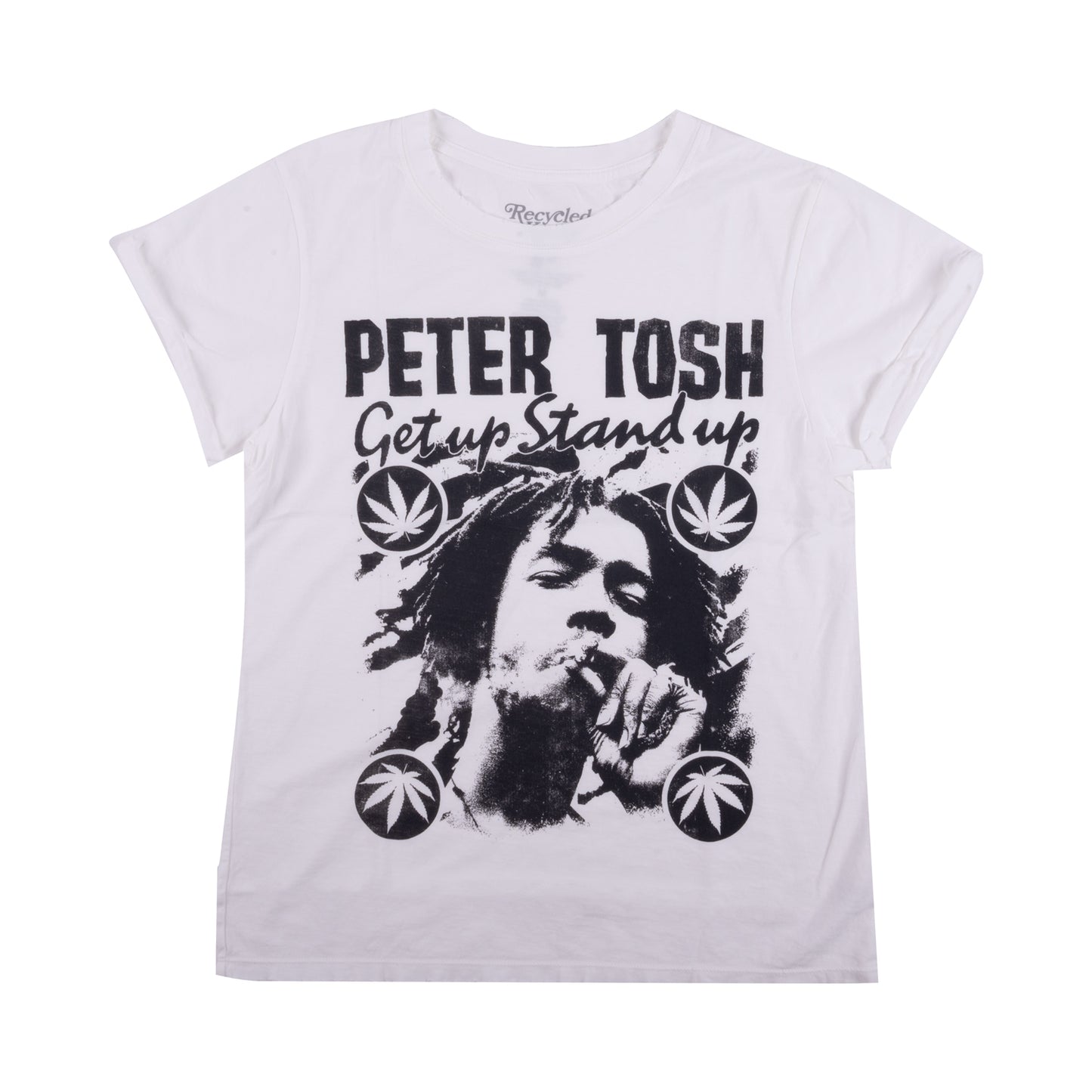 Peter Tosh Get Up White Tee