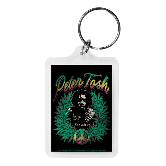 Legalize It Black Keychain