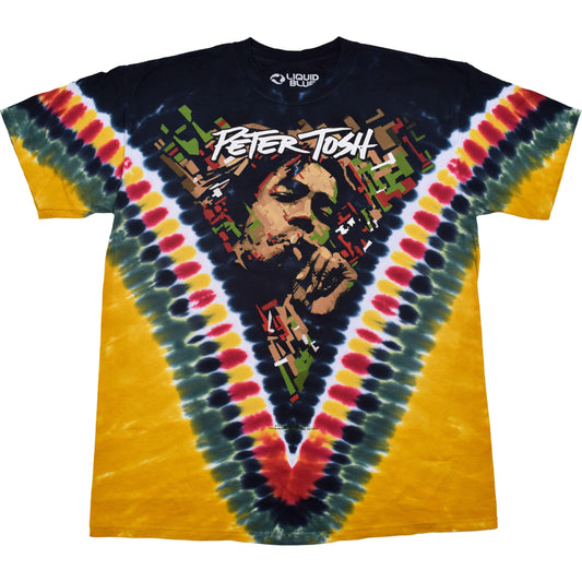 Peter Tosh Tie-Dye Portrait T-Shirt