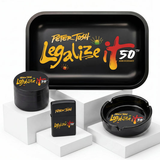 Peter Tosh Legalize It 50th Anniversary Rolling Accessories Bundle.