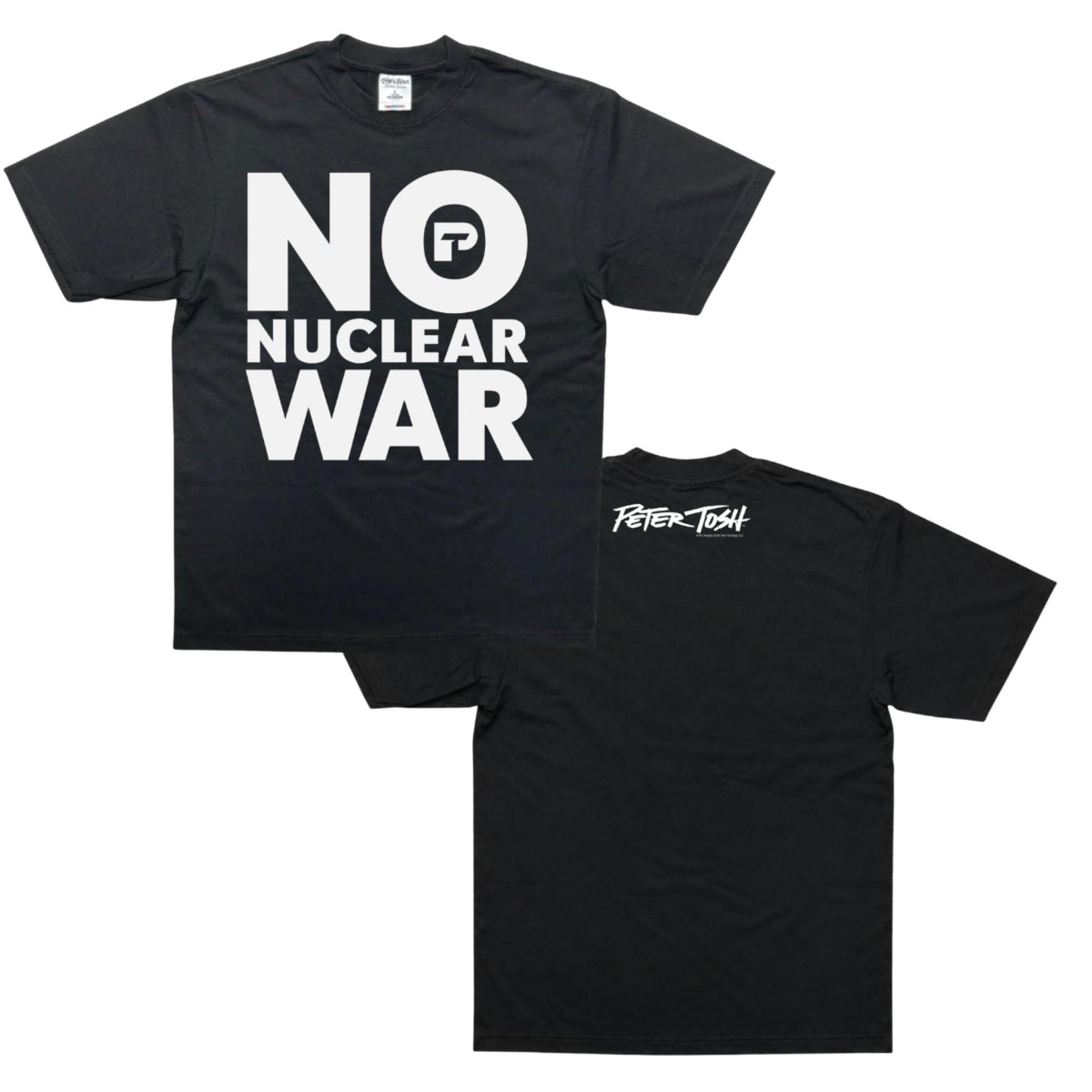 No Nuclear War Black T-Shirt