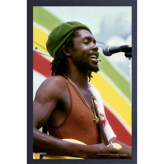 Peter Tosh Singing 11x17 Framed Print