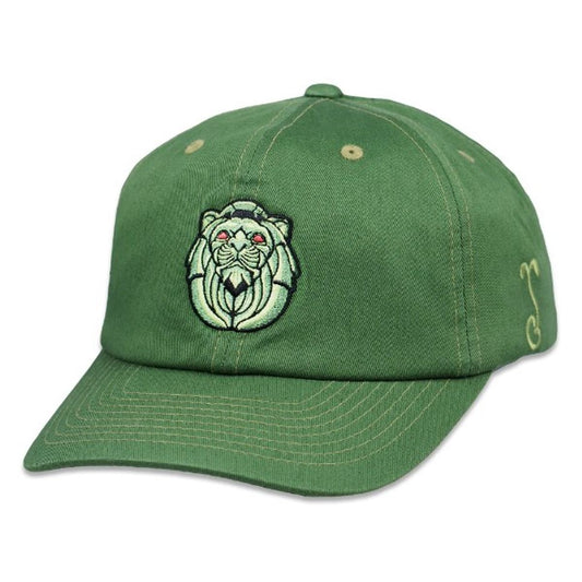 Peter Tosh Lion Statue Olive Dad Hat