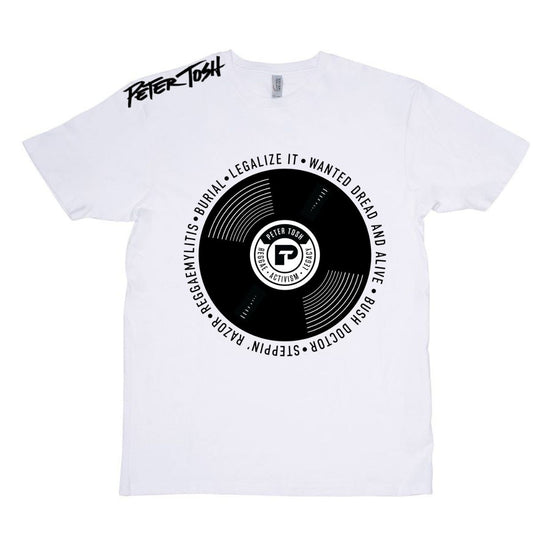 Vinyl White T-Shirt